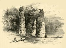 Natural Towers 1872. Creator: Frederick William Quartley