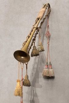 Natural Trumpet, Nuremberg, 1680/1720. Creator: Wilhelm Haas