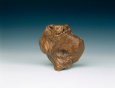 Natural wood sculpture, Qing dynasty, China, 18th-19th century (?). Creator: Unknown