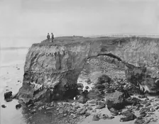 Natural Bridge on the Coast near Santa Cruz, California c1897. Creator: Unknown