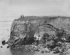 Natural Bridge on the Coast near Santa Cruz, California c1897. Creator: Unknown
