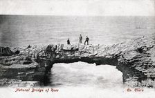 Natural Bridge of Ross, County Clare, Ireland, 1906