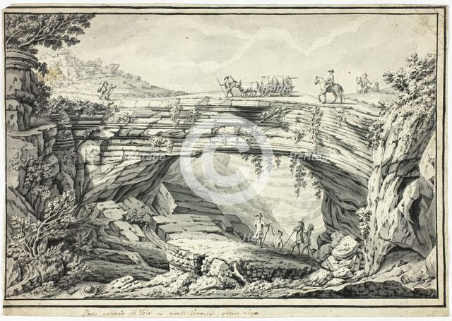 Natural Bridge of Veia in the Veronese Hills, Near Lugo, n.d. Creator: Unknown.