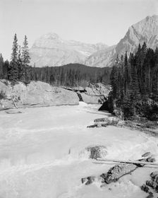 Natural bridge, Wapta River, British Columbia, c1902. Creator: Unknown