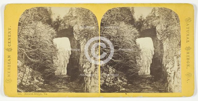 Natural Bridge, VA, 1875/99. Creator: Unknown.