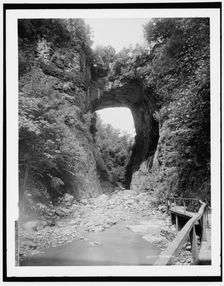 Natural Bridge, Va., between 1890 and 1901. Creator: Unknown