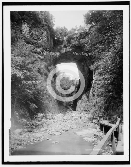 Natural Bridge, Va., between 1890 and 1901. Creator: Unknown.