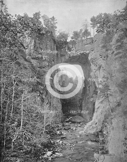 'Natural Bridge, Virginia', c1897. Creator: Unknown.