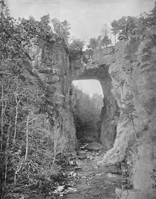 Natural Bridge, Virginia c1897. Creator: Unknown