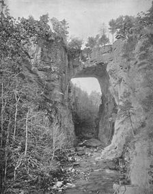 Natural Bridge, Virginia c1897. Creator: Unknown