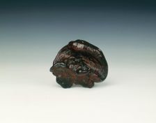 Natural fungus sculpture, Ming/Qing dynasty, China, probably 17th century (?). Creator: Unknown