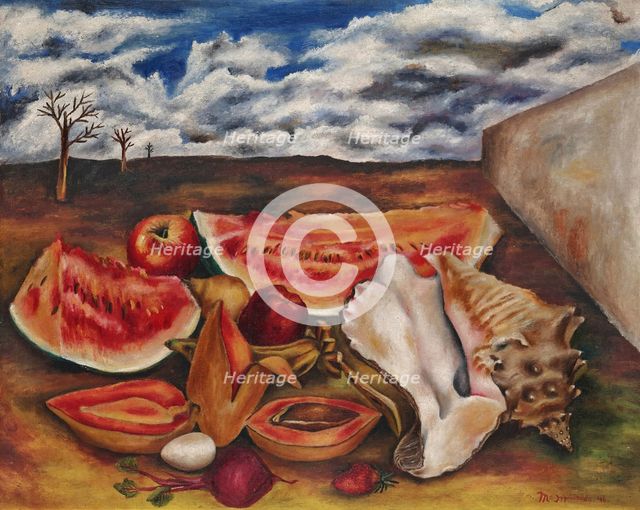 Naturaleza viva, 1946. Creator: Izquierdo, María (1902-1955).