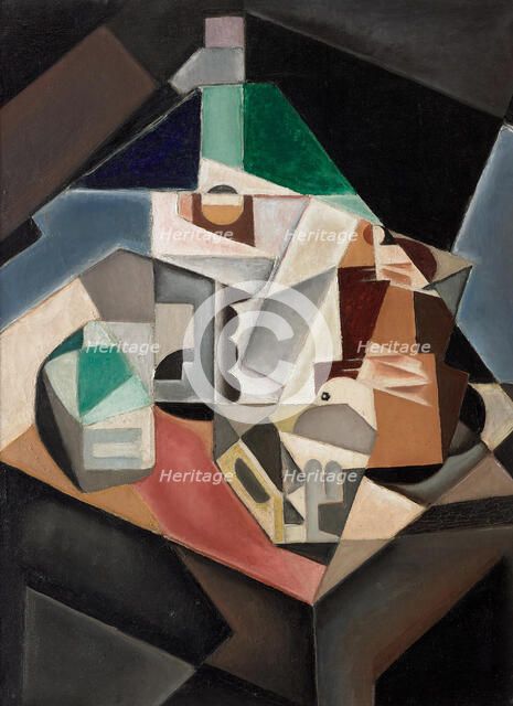 Naturaleza muerta (Still Life), c 1918. Creator: Blanchard, María (1881-1932).