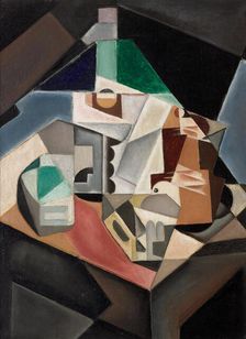 Naturaleza muerta (Still Life), c 1918. Creator: Blanchard, María (1881-1932)