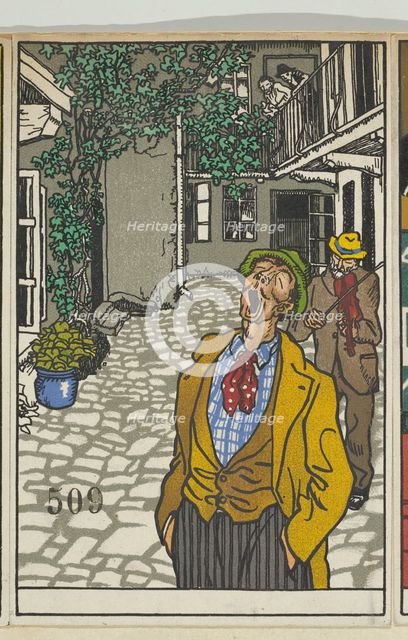 Naturally Gifted Singer (Natursänger!), 1911. Creator: Moritz Jung.