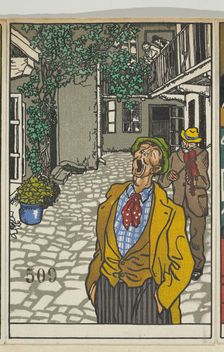 Naturally Gifted Singer (Natursänger!), 1911. Creator: Moritz Jung