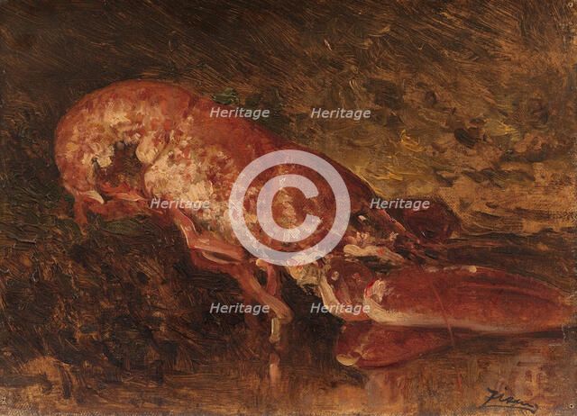 Nature morte au homard. Creator: Felix Francois Georges Philibert Ziem.