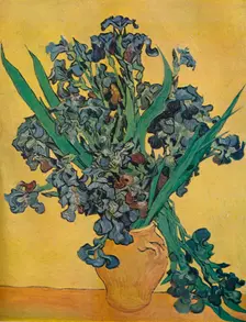 Nature Morte: Iris 1890. Artist: Vincent van Gogh