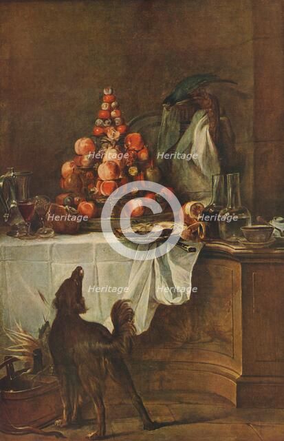 'Nature Morte par Chardin', 1728, (1939).  Creator: Jean-Simeon Chardin.