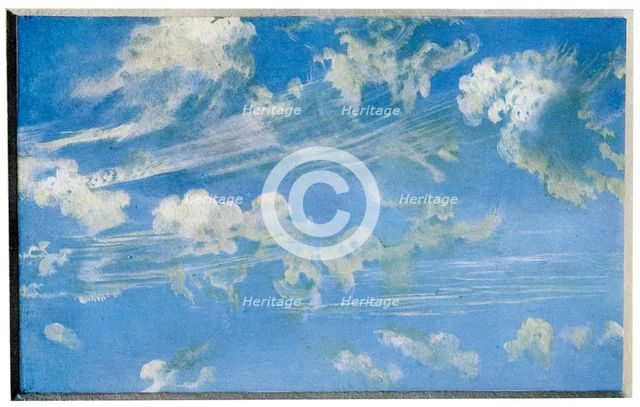 Nature: cloud study, c1822 (1956). Artist: Unknown