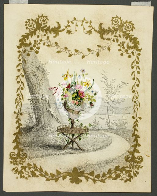 Nature's Gems, c.1844. Creator: Edwin Whitefield.