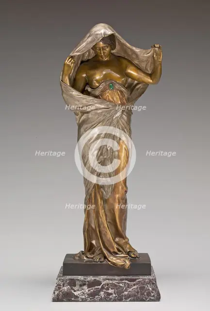 Nature Unveiling Herself before Science, model 1895/1899, cast c. 1900. Creator: Louis-Ernest Barrias.