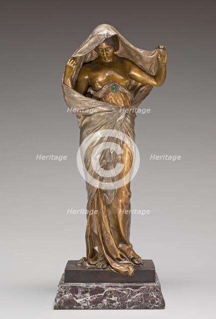 Nature Unveiling Herself before Science, model 1895/1899, cast c. 1900. Creator: Louis-Ernest Barrias.