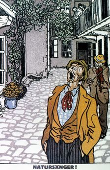 Natursänger c1905-1915. Creator: Moritz Jung