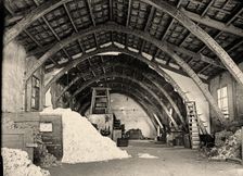 Nau Gaudi. Mataró Workers Cooperative, The bleaching room, Between 1878 and 1883. Creator: Anon