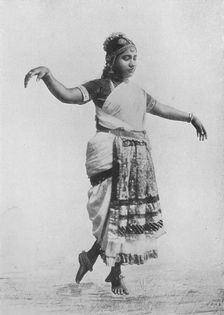 Nauch Dancing Girl c1890, (1910). Artist: Alfred William Amandus Plate