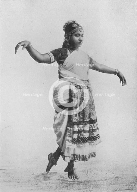 'Nauch Dancing Girl', c1890, (1910). Artist: Alfred William Amandus Plate.