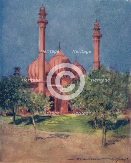 'Naul Masa Mosque', 1905. Artist: Mortimer Luddington Menpes.