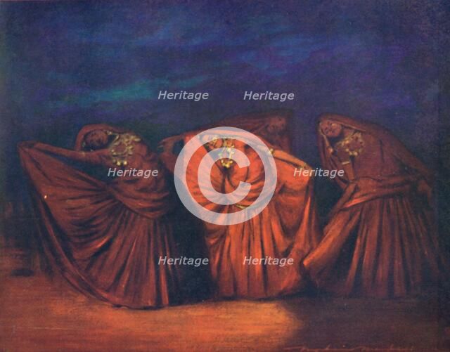 'Nautch Girls', 1903. Artist: Mortimer L Menpes.