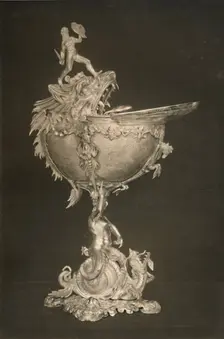 Nautilus Cup c16th - 17th century, (1927) . Artists: Edward F Strange, Unknown