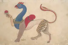 Navagunjara, a Universal Form of Krishna, ca. 1835. Creator: Unknown