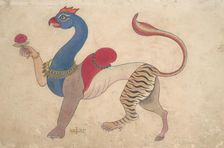 Navagunjara, a Universal Form of Krishna, ca. 1835. Creator: Unknown