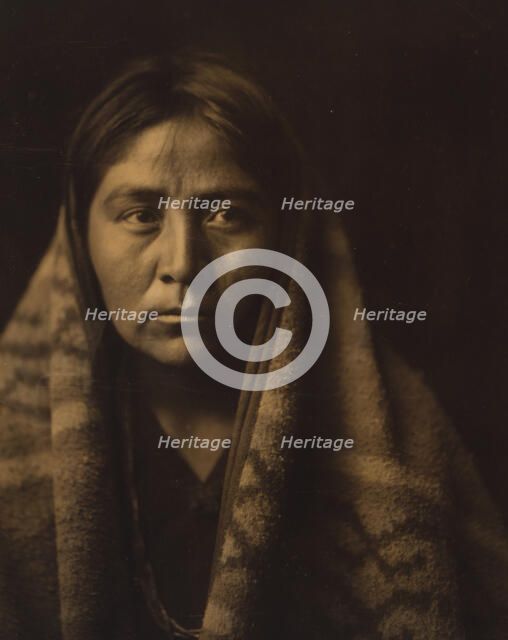 Navaho matron, c1904. Creator: Edward Sheriff Curtis.