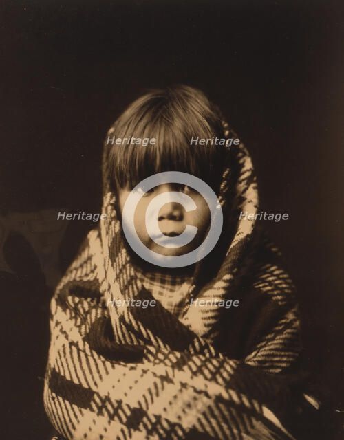 Navaho child, c1904. Creator: Edward Sheriff Curtis.