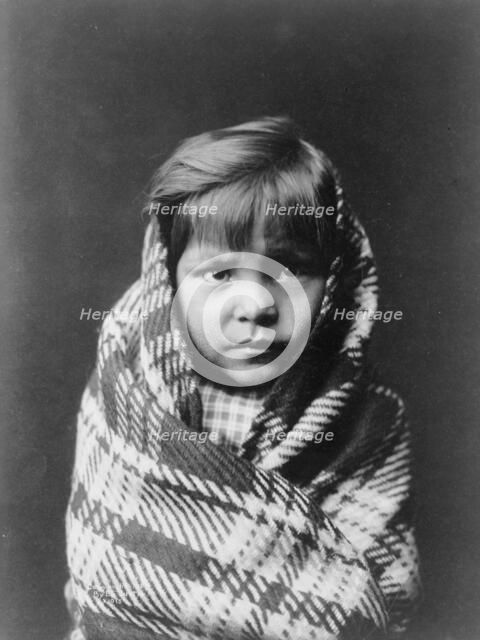 Navaho child, c1905. Creator: Edward Sheriff Curtis.