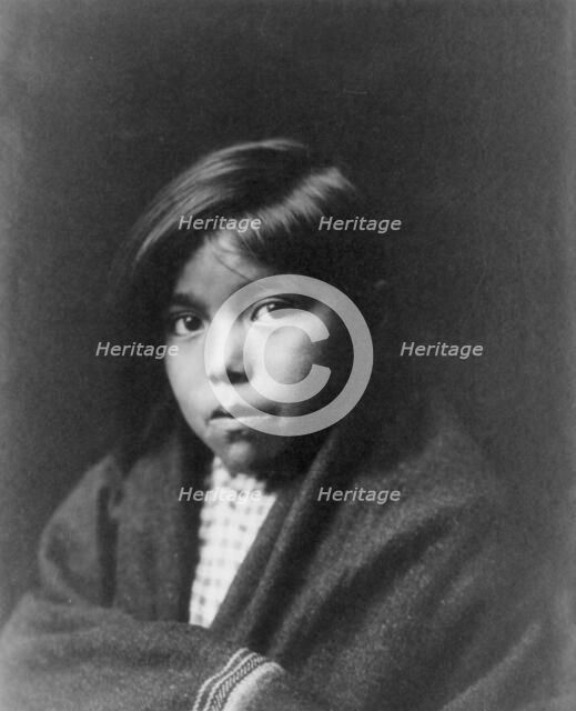 Navajo girl, c1904. Creator: Edward Sheriff Curtis.