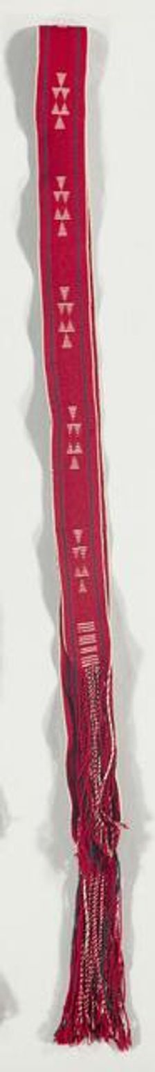 "Navajo Style" Belt/Sash, c 1890-1917. Creator: Unknown