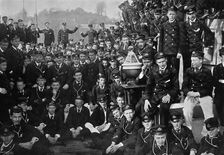 Naval cadets on board HMS Britannia Dartmouth, Devon, 1895 (1896). Artist: Gregory & Co
