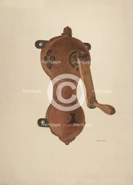Naval Clapper, c. 1939. Creator: Albert Rudin.