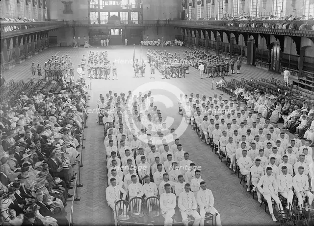 Naval Academy, U.S. - Graduation Exercises, 1917. Creator: Harris & Ewing.