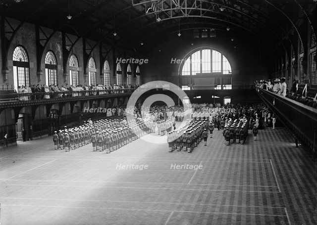 Naval Academy, U.S. - Graduation Exercises, 1917. Creator: Harris & Ewing.