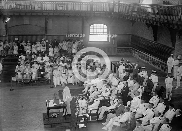 Naval Academy, U.S. - Graduation Exercises, 1917. Creator: Harris & Ewing.