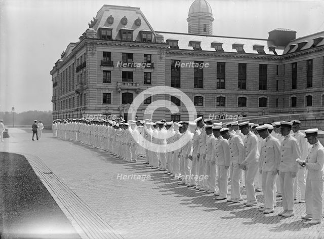 Naval Academy, U.S. - Graduation Exercises, 1917. Creator: Harris & Ewing.