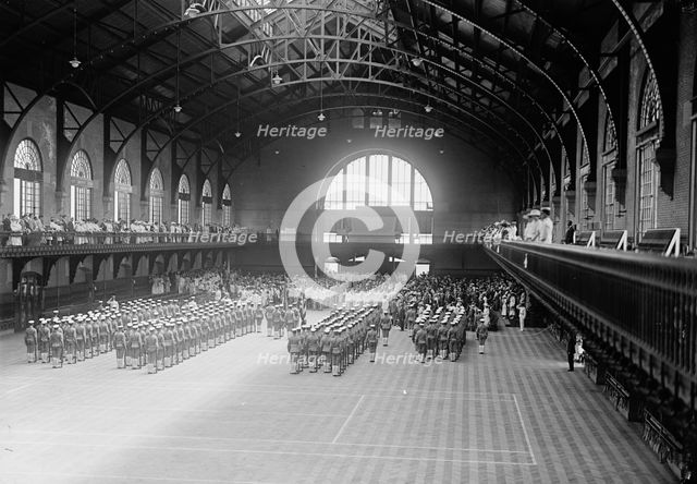 Naval Academy, U.S. - Graduation Exercises, 1917. Creator: Harris & Ewing.