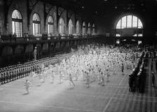 Naval Academy, U.S. - Graduation Exercises, 1917. Creator: Harris & Ewing