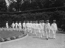 Naval Academy, U.S. - Graduation Exercises, 1917. Creator: Harris & Ewing